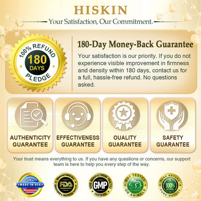 HISKIN®🛒Skin Renewal & Feminine Contour Firming Nano Microneedle Patch Powered by NAD⁺ + PDRN + EGF + Volufiline™ + Copper Peptide Technology